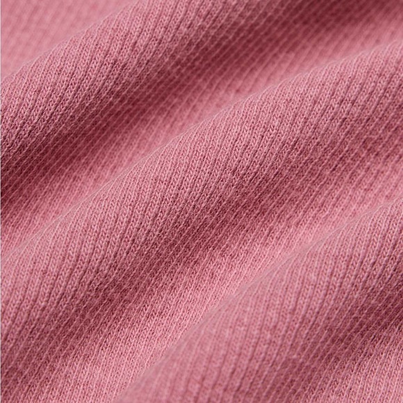 Aritzia Wilfred Free Palermo Longsleeve Rib Size Small In Cinder Pink Crew Neck - Picture 2 of 14